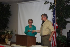 Pat Maier- Elaine Kuhl Volunteer of the Year Award-2016